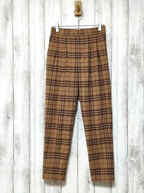Nission Checked Tapered Pants